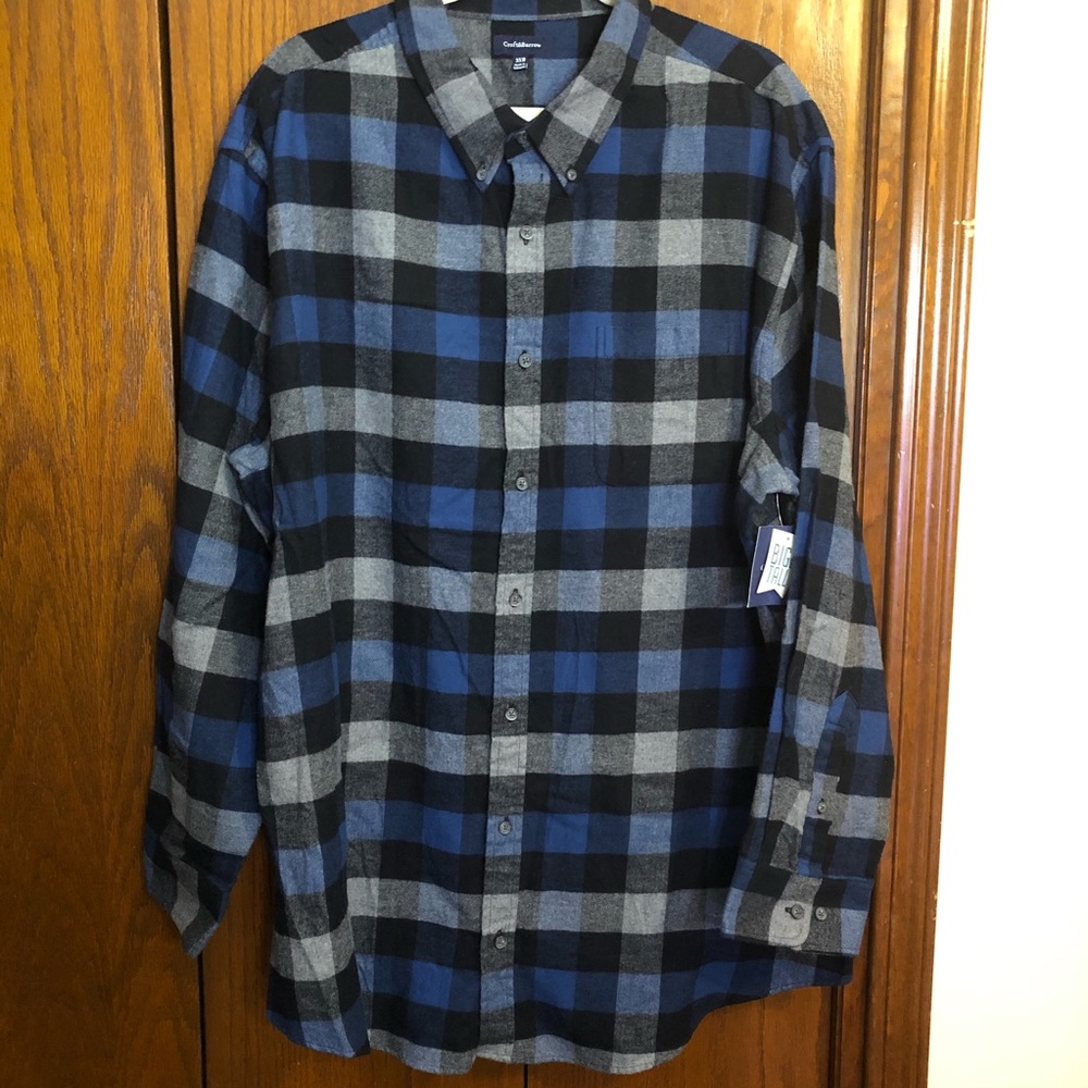 Men’s size 3XB Croft & Barrow Buffalo Plaid